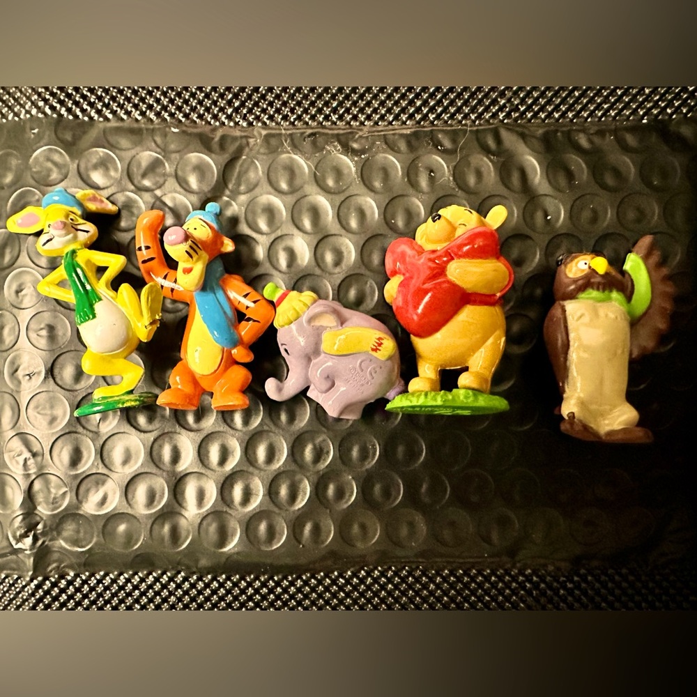 Disney Winnie the Pooh and Friends plastic figures